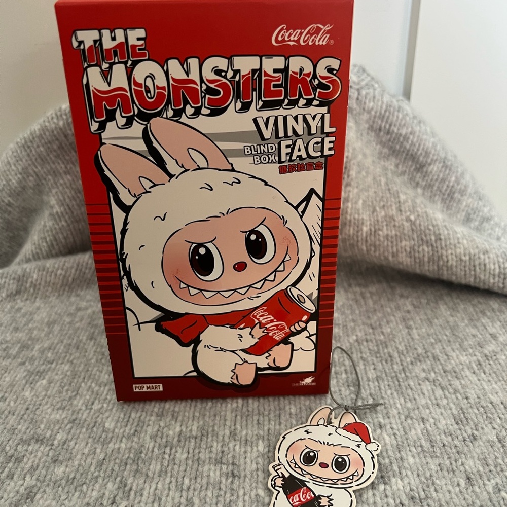 Authentic pop mart Coca-Cola The Monsters Vinyl Figure